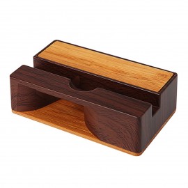 Mobile Phone Sound Amplifier Stand Wooden Cell Phone Stand with Sound Amplifier Phone Holder Desk Support